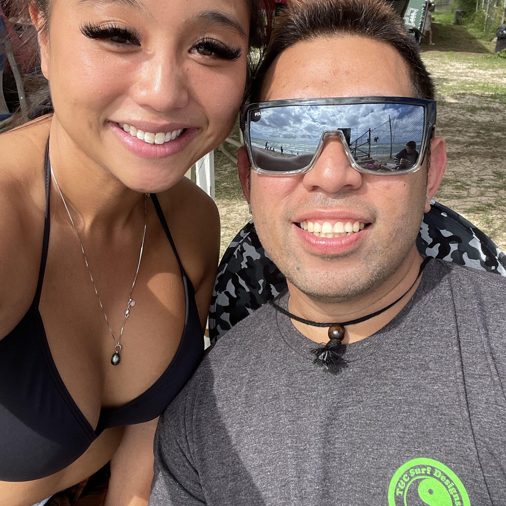 First time at the Beach