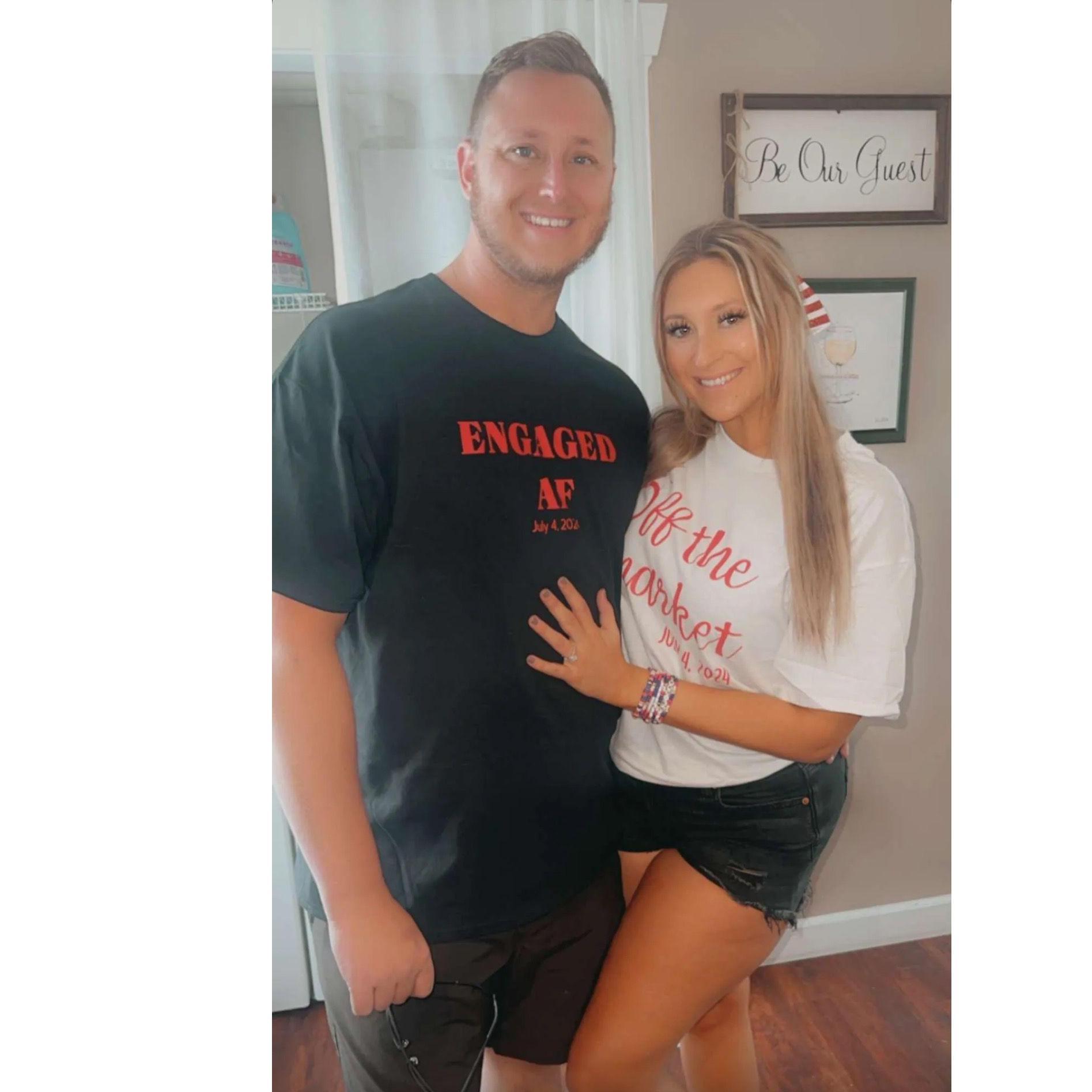 The day we got engaged!