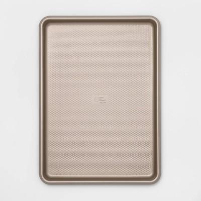 11"x16" Aluminized Steel Jumbo Cookie Sheet Gold - Made By Design™