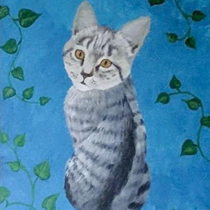 Tara's portrait of Theo