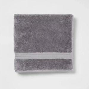 Total Fresh Antimicrobial Towel - Threshold™ (Dark Gray Oversized Bath Towel)