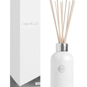 Capri Blue Volcano Reed Diffuser Set - Includes Reed Diffuser Sticks, Fragrance Oil, and Glass Bottle - Luxury Scented Room Freshener - White (8 fl oz)