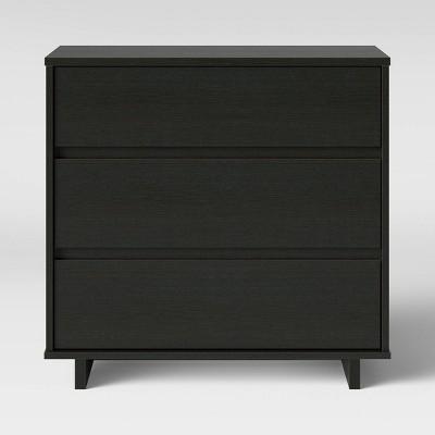 Modern 3 Drawer Dresser Espresso - Room Essentials&#8482;