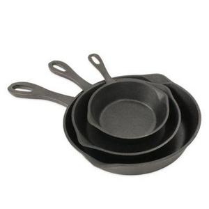 3 Piece Cast Iron Skillet