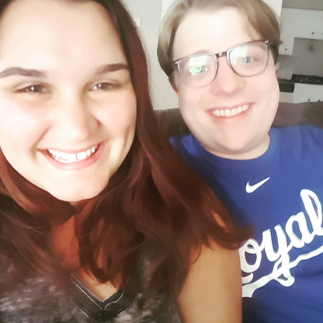 Our first picture together-2018