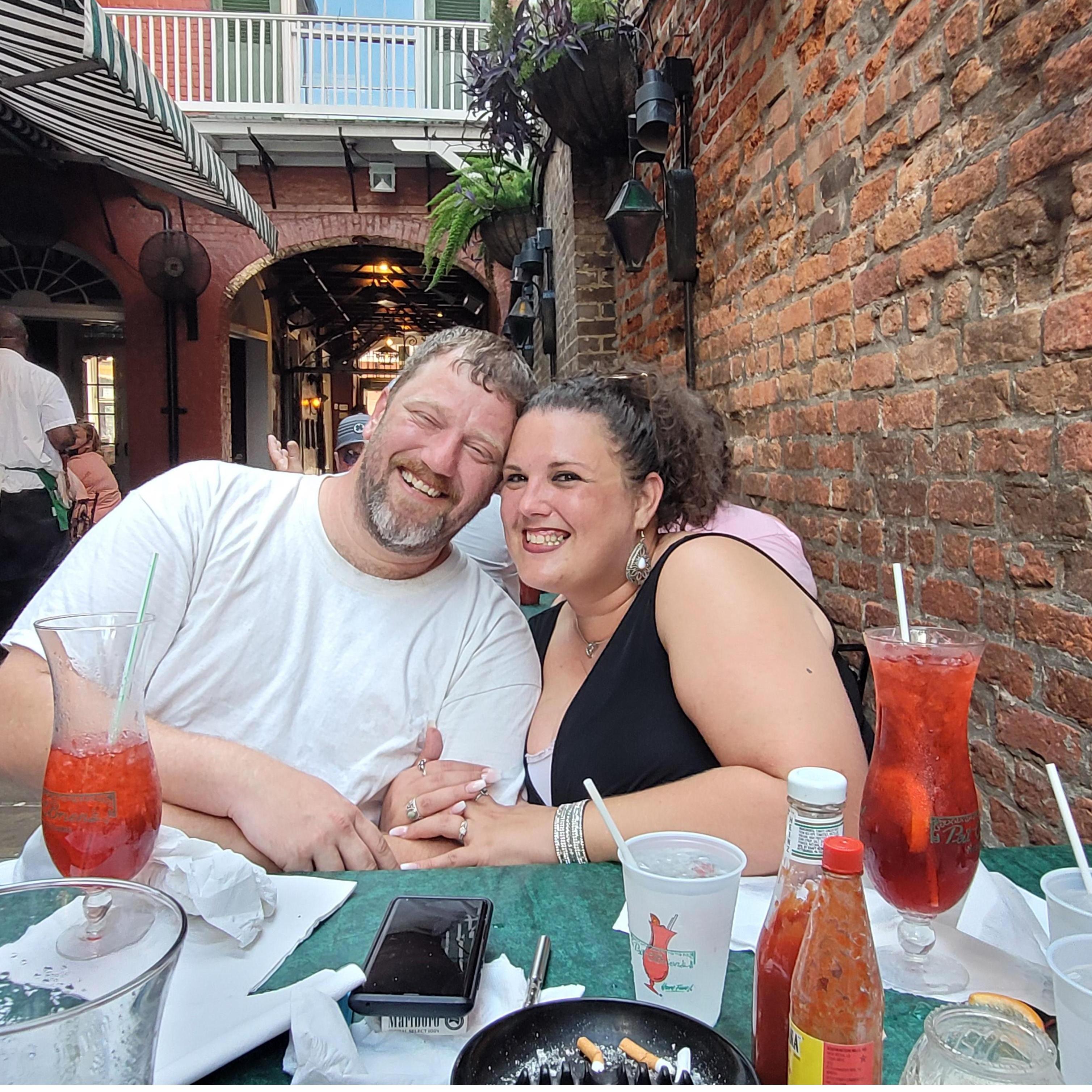 Our first (and probably last time) to New Orleans together with Billy and Cori. If you haven't heard the story of that trip ask us about it sometime. It's a story of mystery, mayhem and more