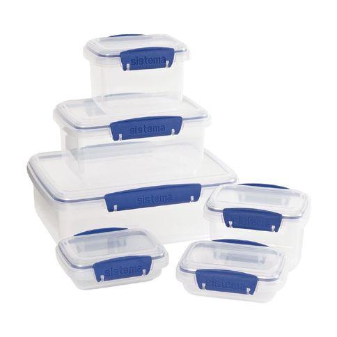 Sistema Klip It Blue Set 6 Piece Shrinkwrap