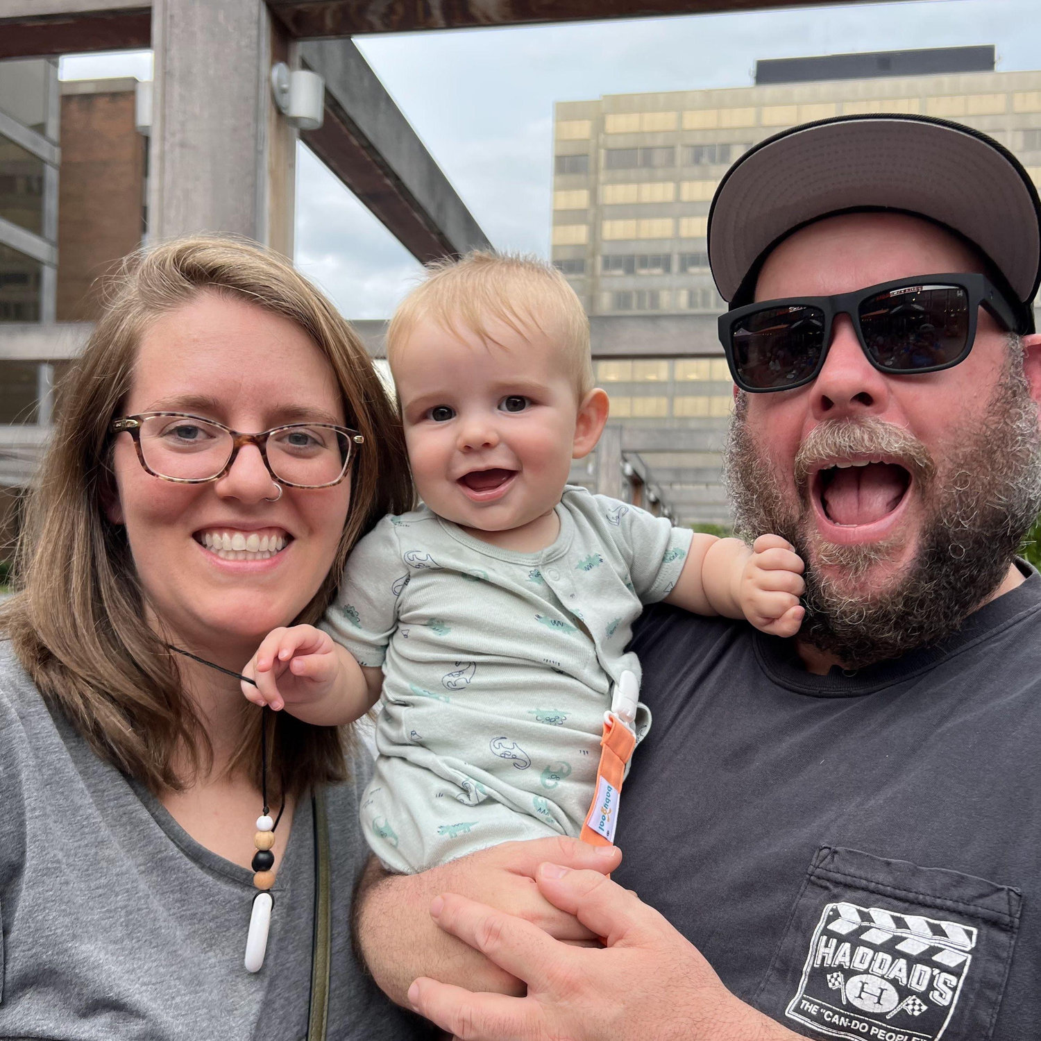 Perhaps the most rewarding thing we've done together is become parents to our son, Elliott.