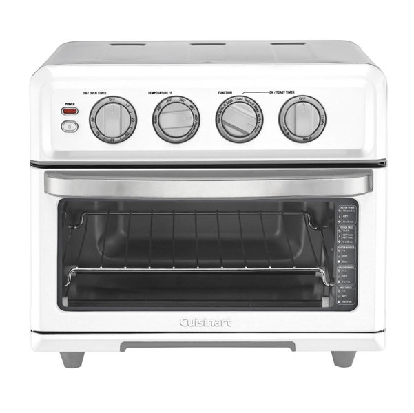 White Cuisinart Air Fryer Oven with Grill