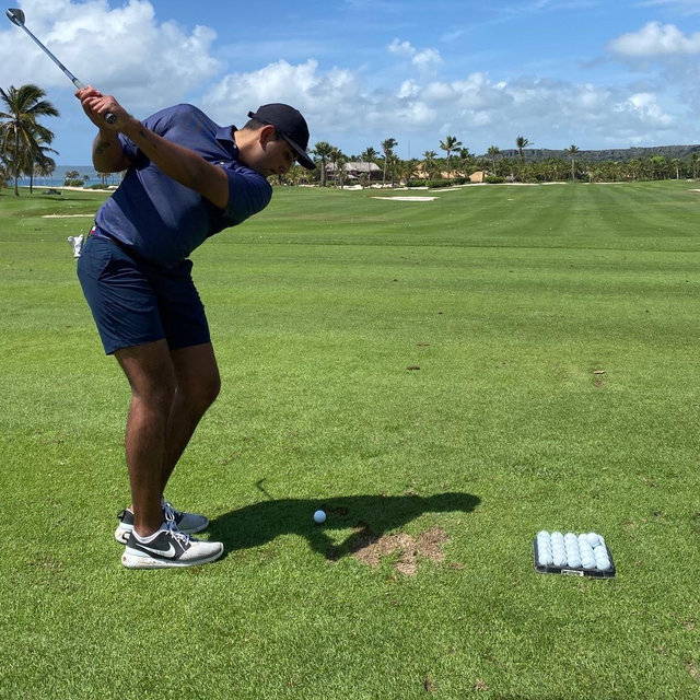 Stephen’s round of golf