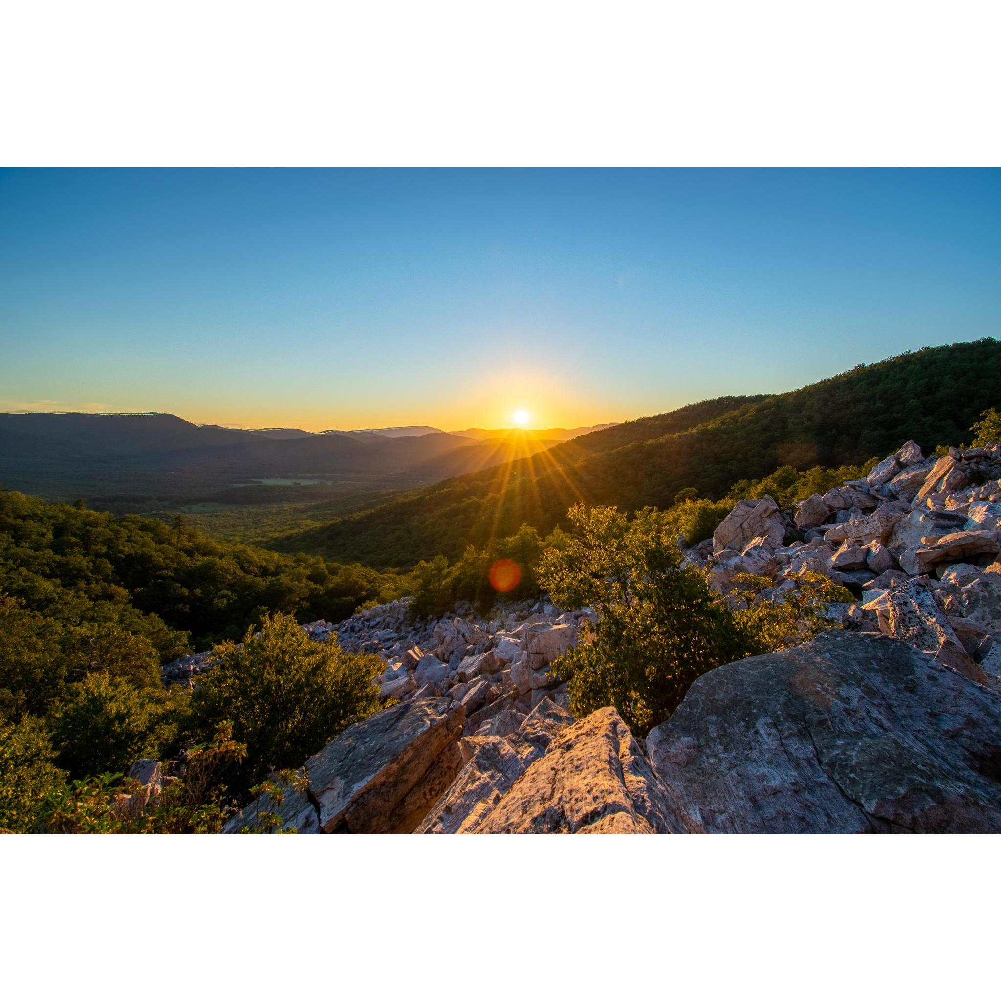 Devils Marbleyard hike, VA Labor Day weekend 2020