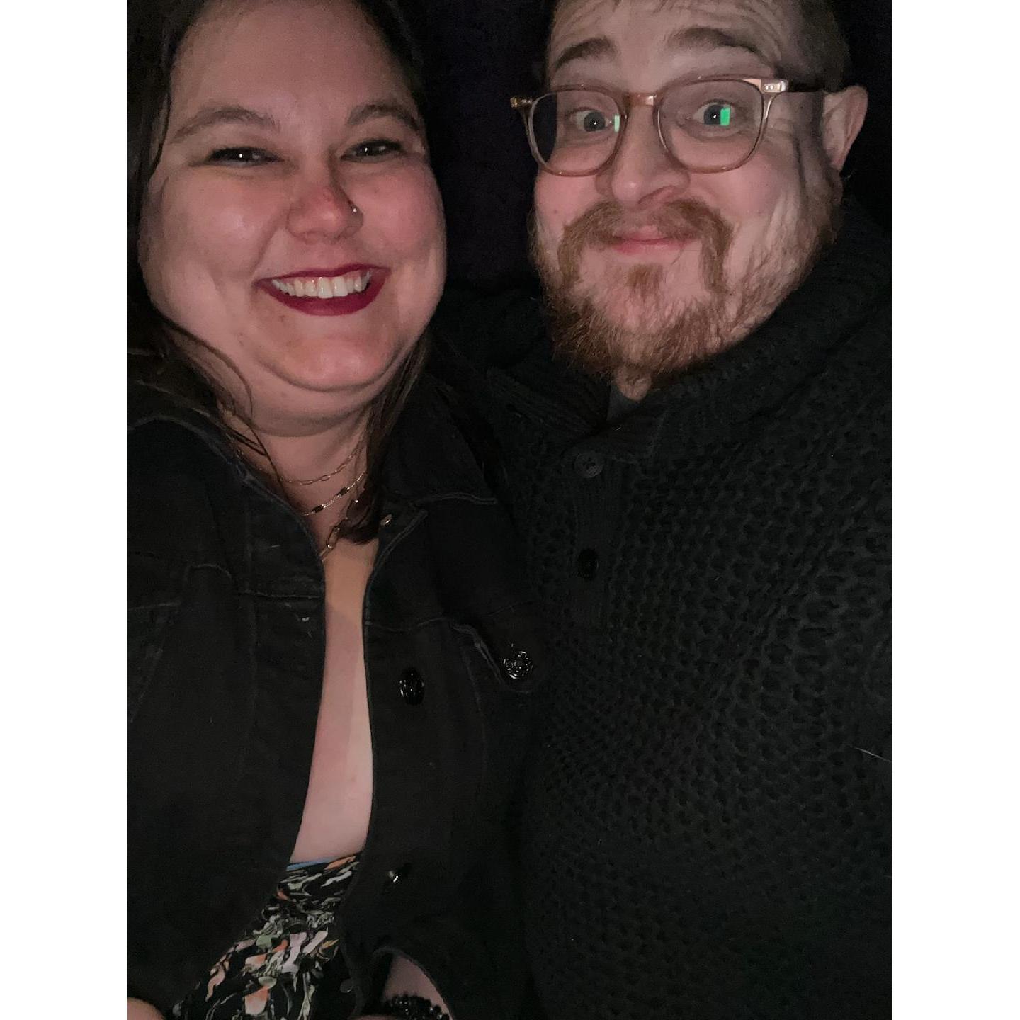 A photo from our first date of the year!