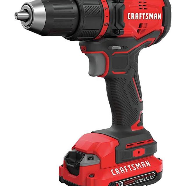 CRAFTSMAN V20 Cordless Drill/Driver Kit, Brushless (CMCD710C1)