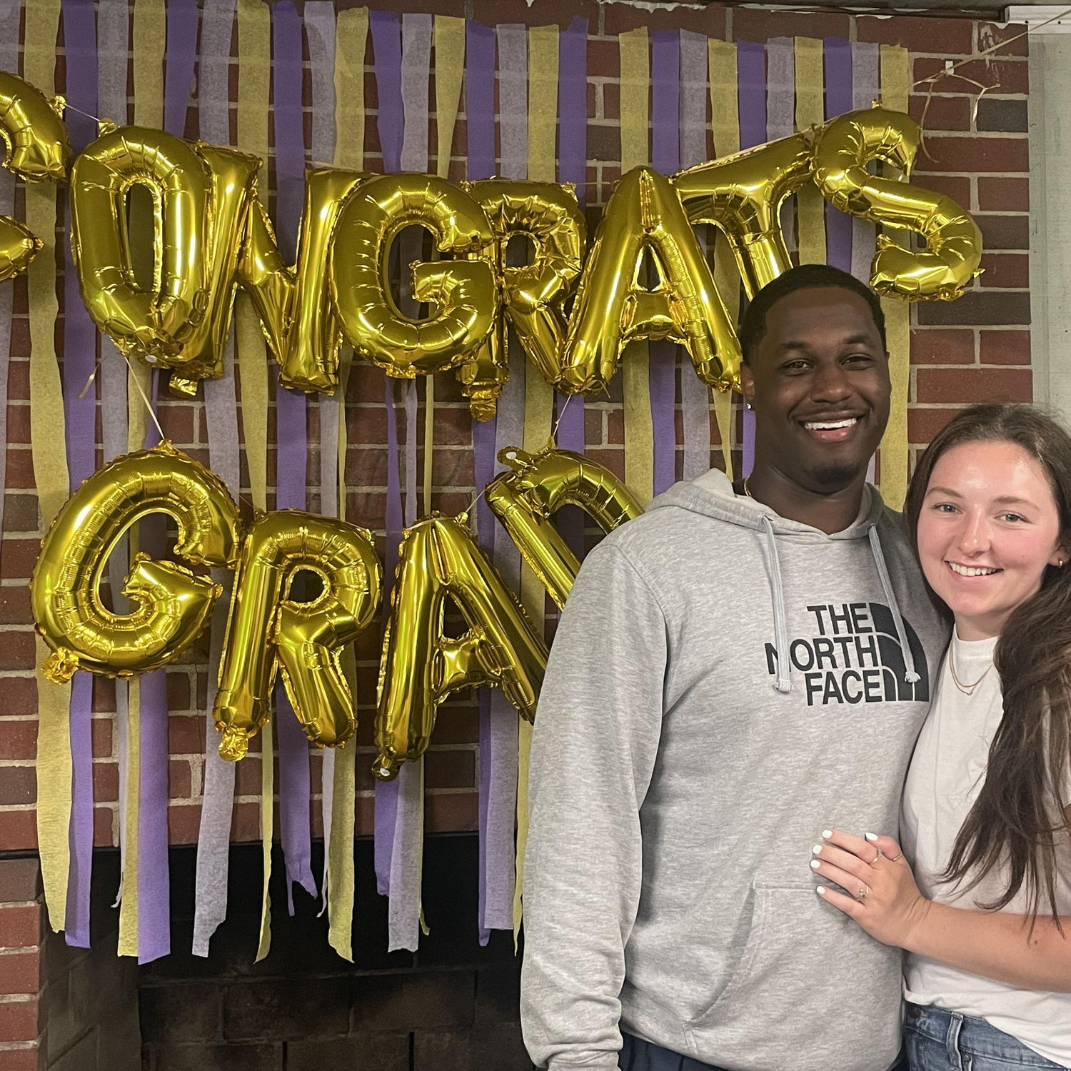 Lontae's surprise grad party.