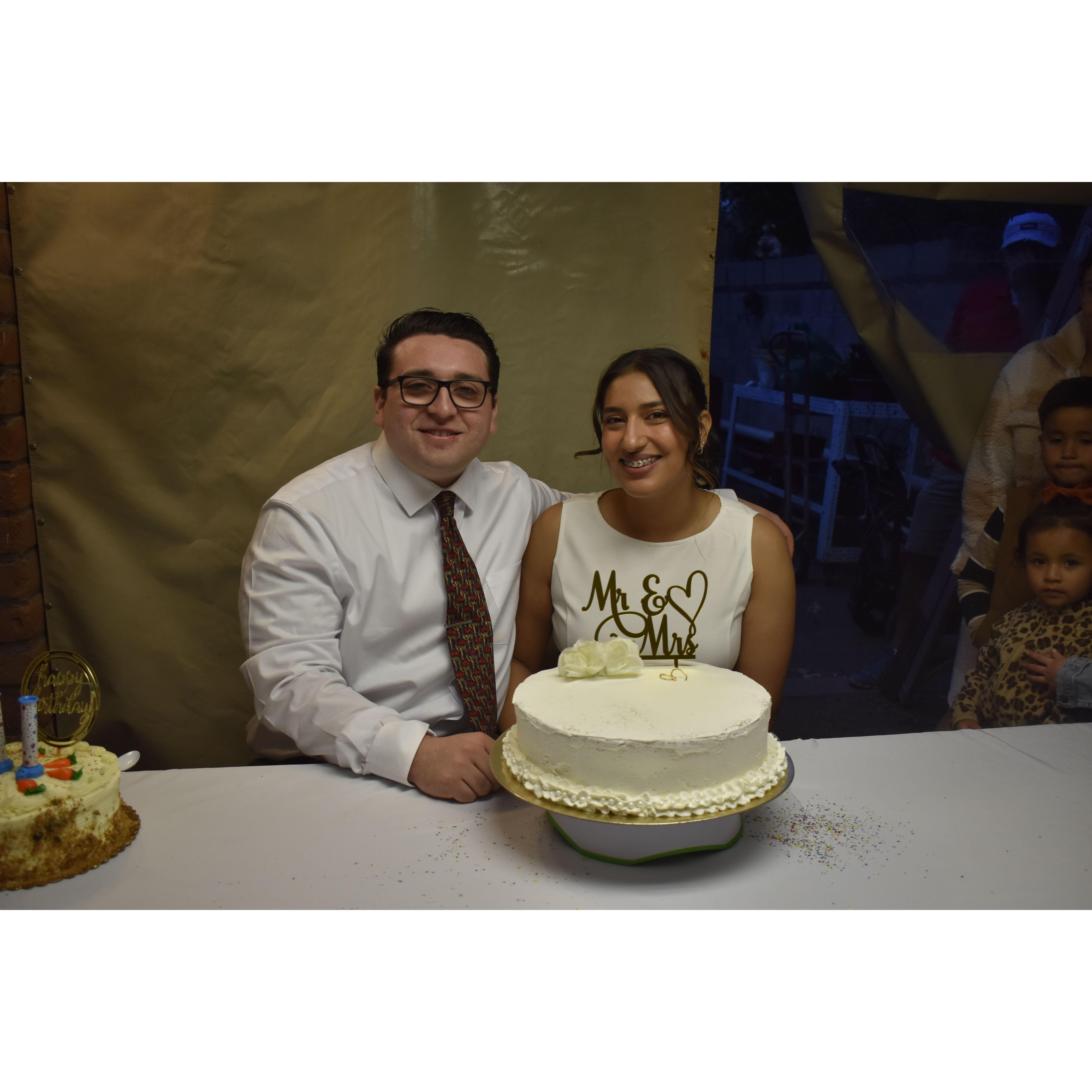 The day of our court wedding