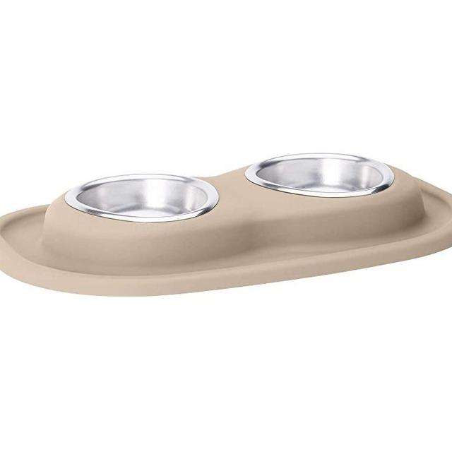 WeatherTech Double High Pet Feeding System - Elevated Dog/Cat Bowls