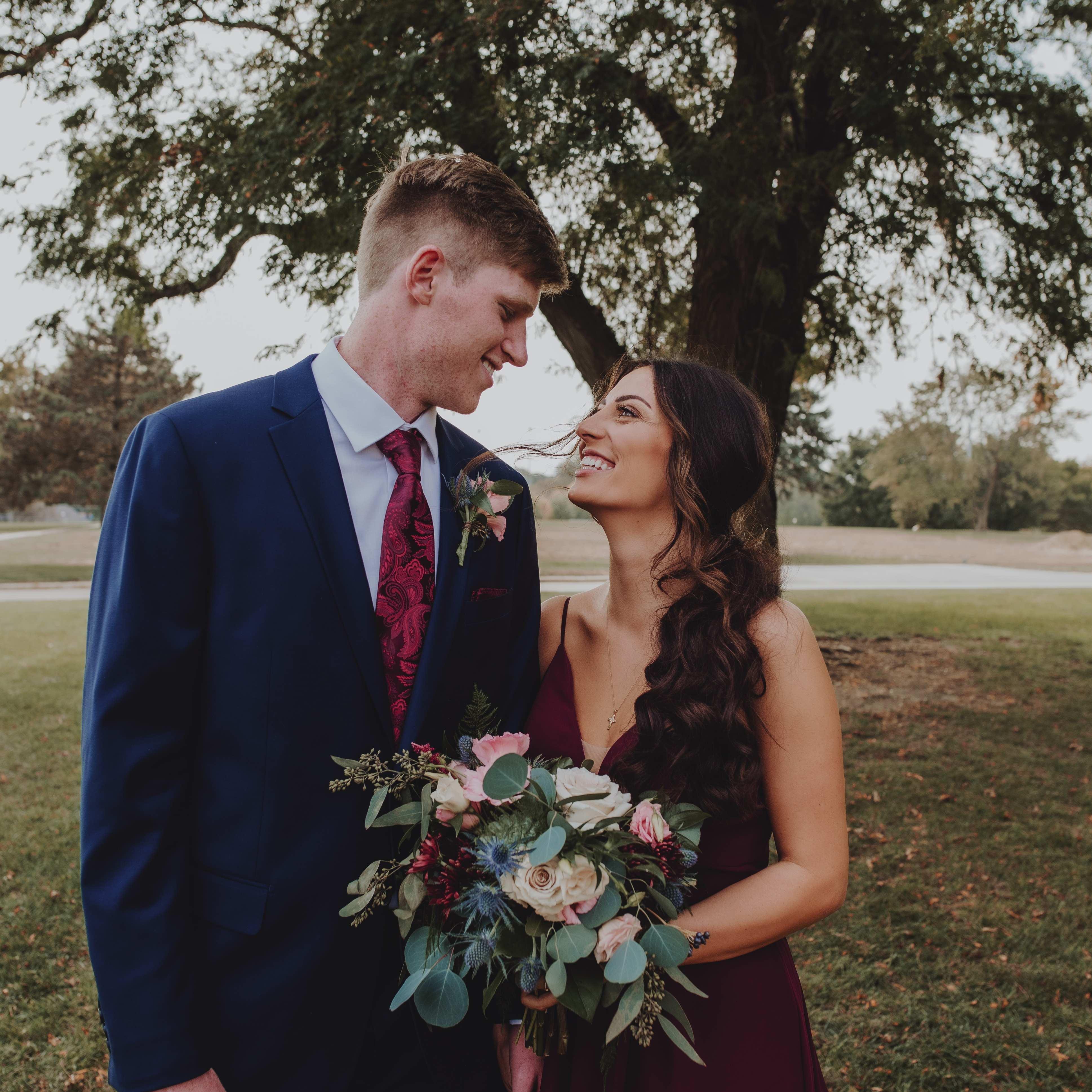 September 2020; family wedding.