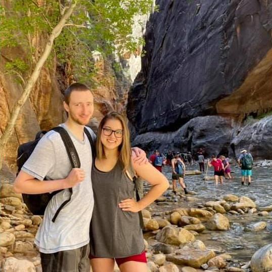 Hiking the Narrows in Zion National Park