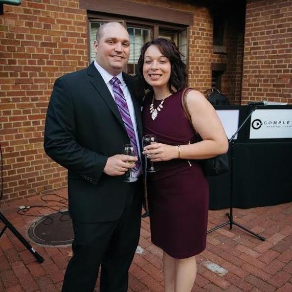 The first photo Joe & Leah had together 2 weeks into dating! They attended the wedding of Ellen & Josh Linkenhoker. 5 years later, they are getting married!