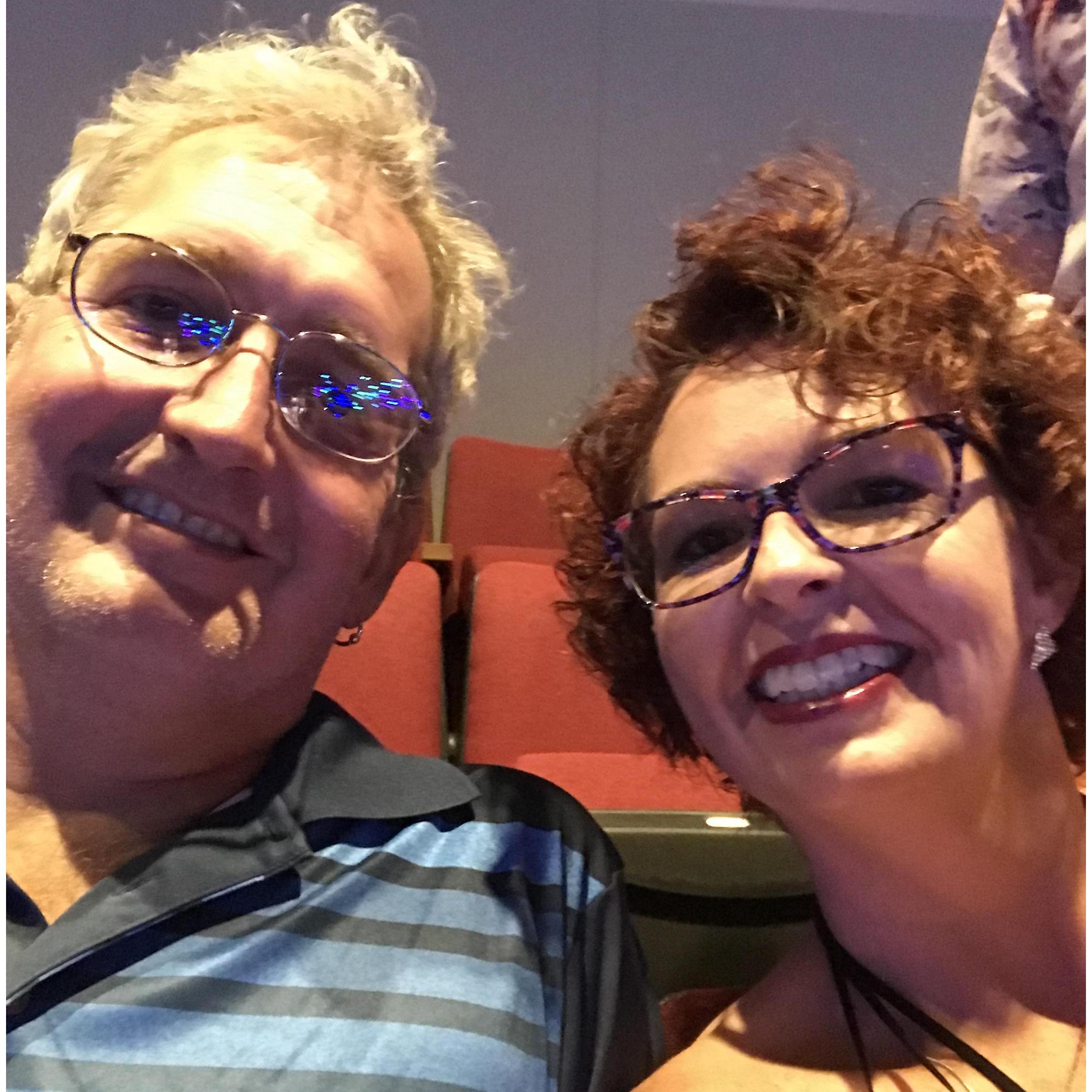 At a concert