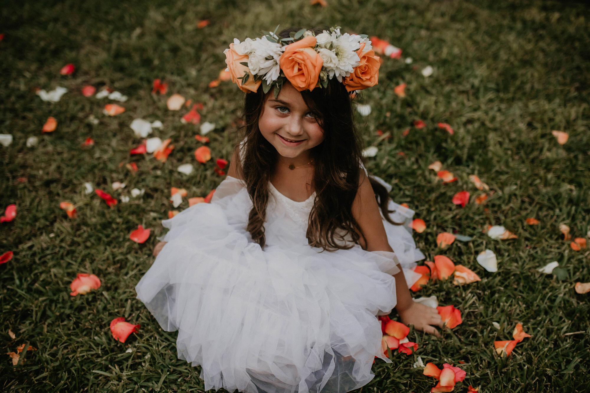 Our beautiful flower girl🌸
