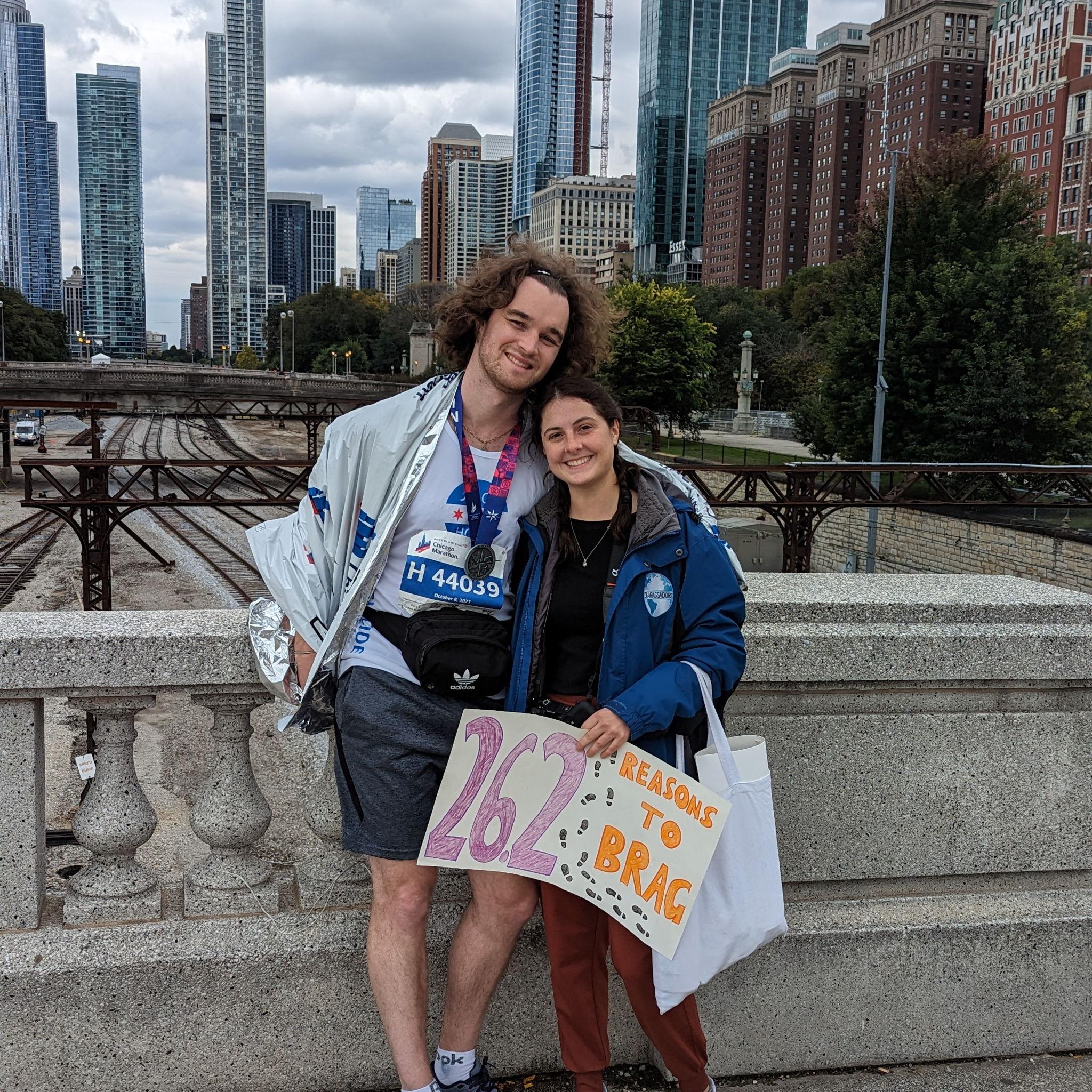 Eamon's first (and only) marathon