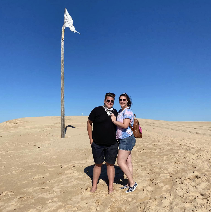 Mac Wood's Dune ride, August 2020