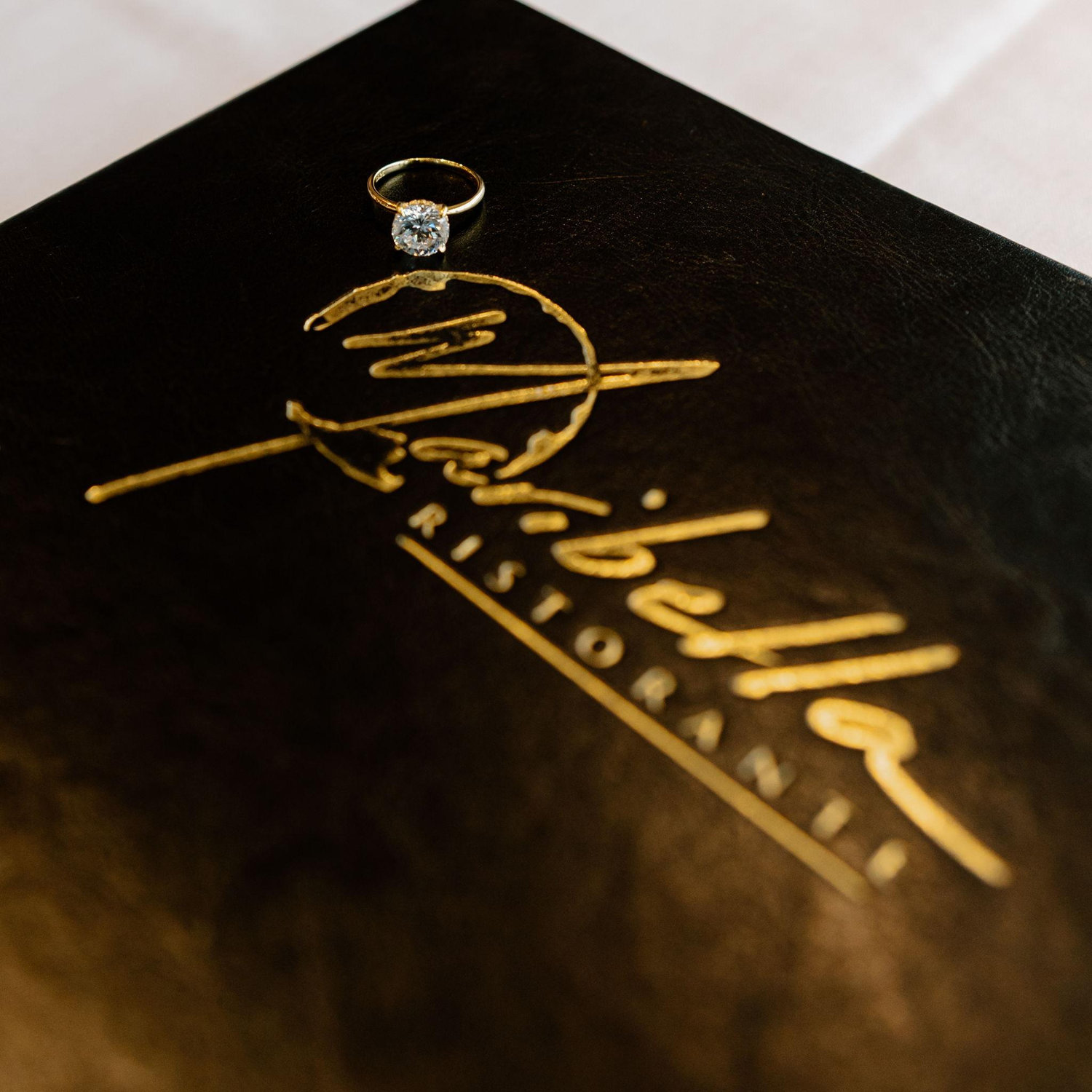 Our favorite restaurant went all out to help put together the proposal