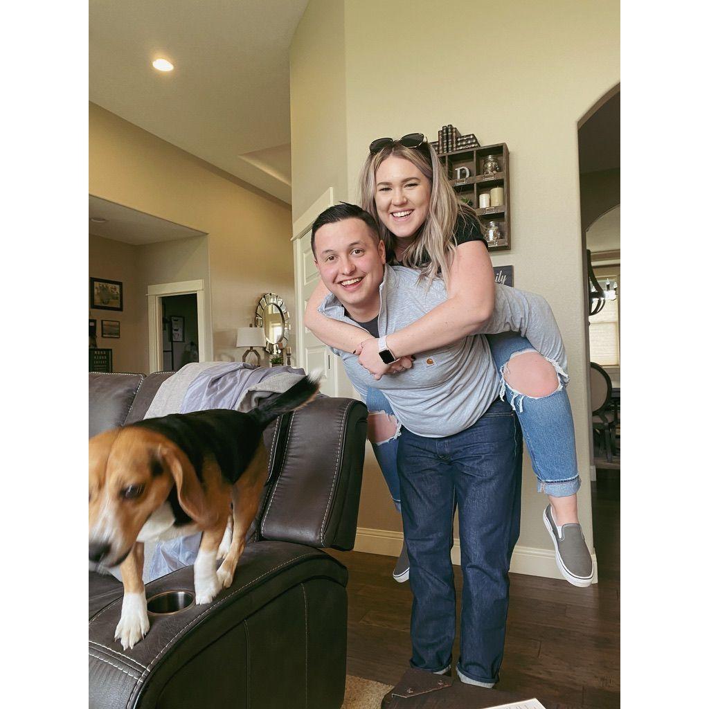 This was the first summer that we lived together in Vancouver