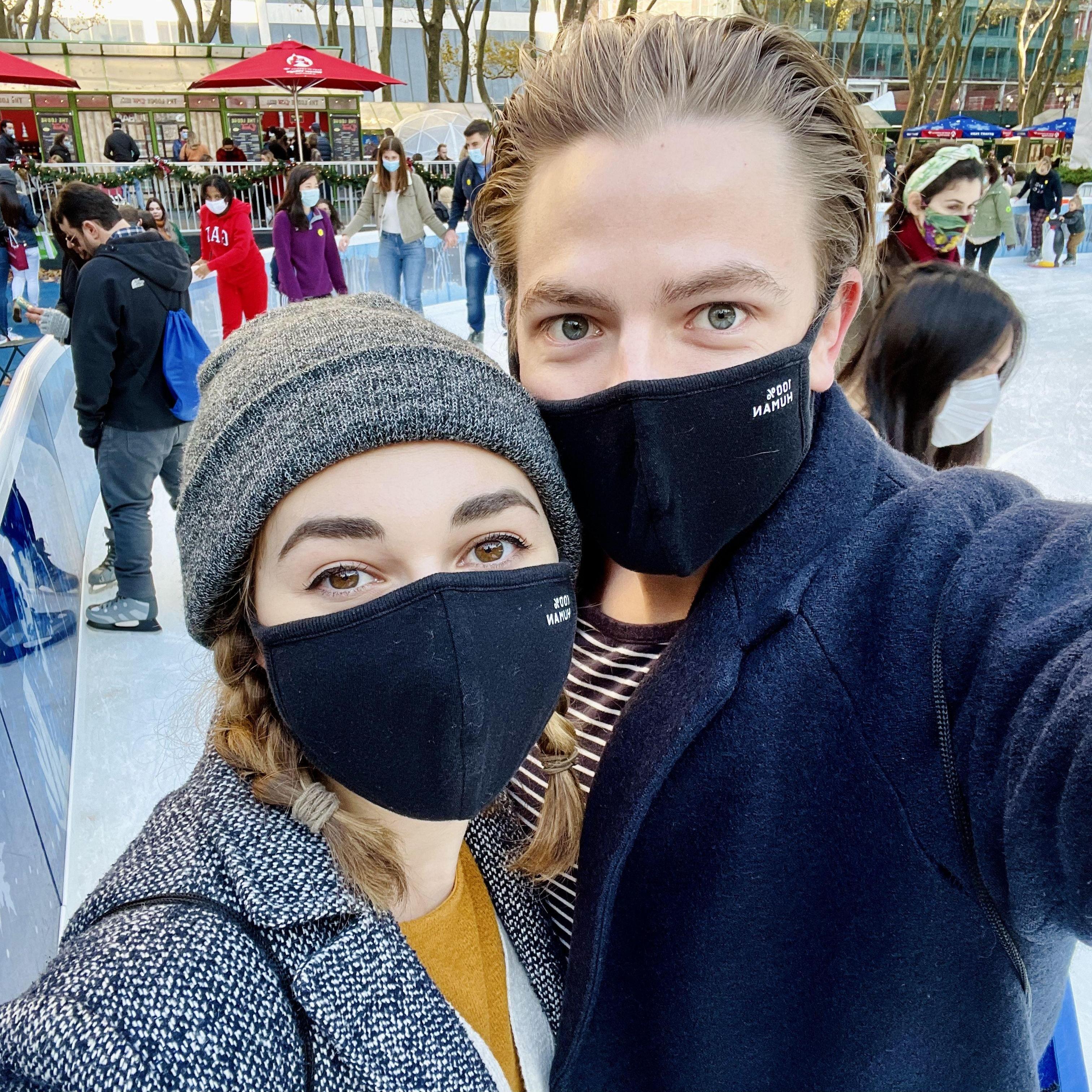 Our yearly ice skating day!