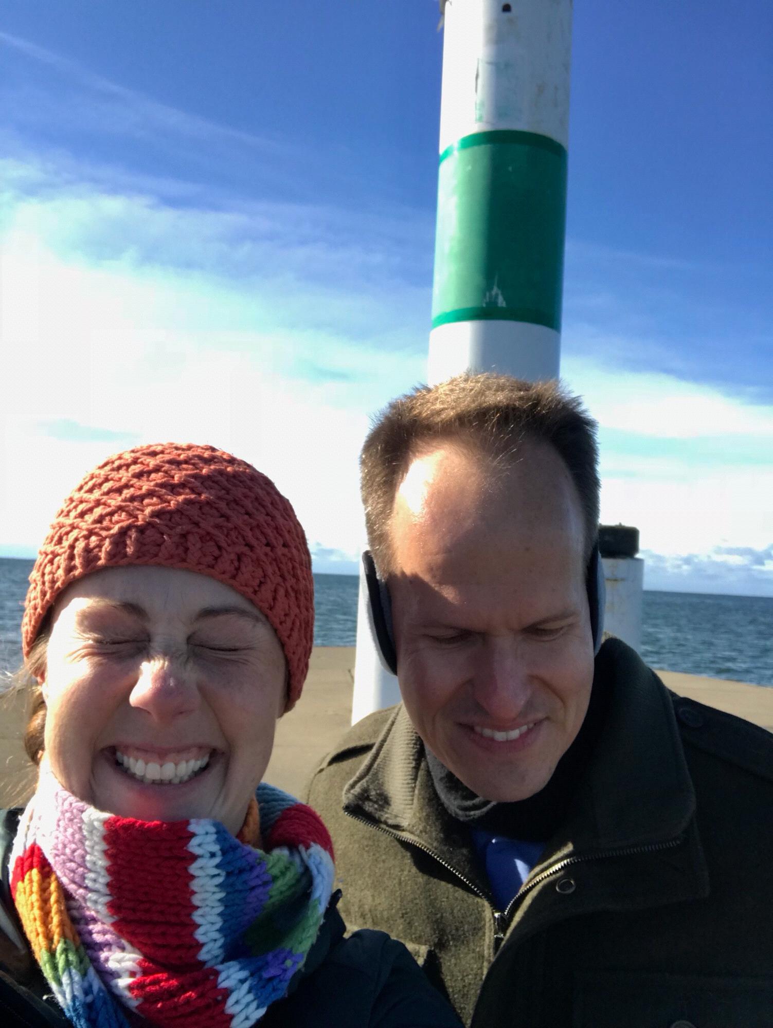 It is cold in Michigan.