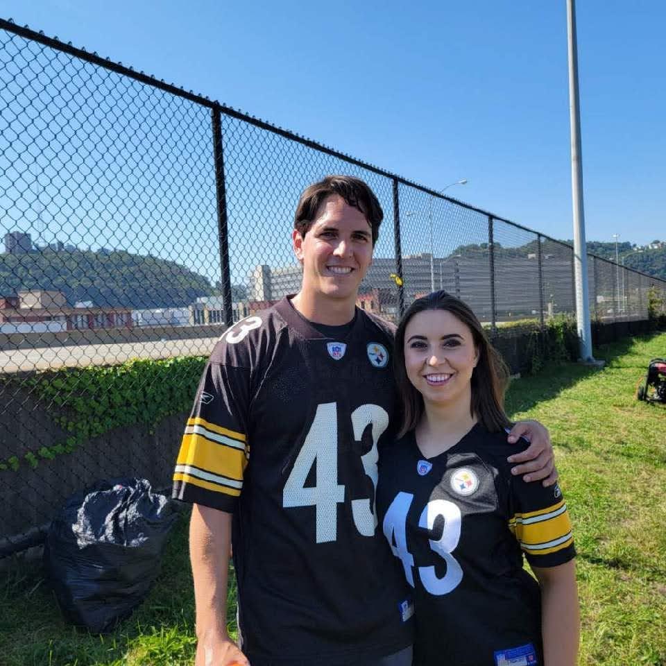 First Steeler game together.