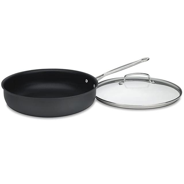 Cuisinart 622-30DF Deep Fry Pan with Cover, 12-Inch