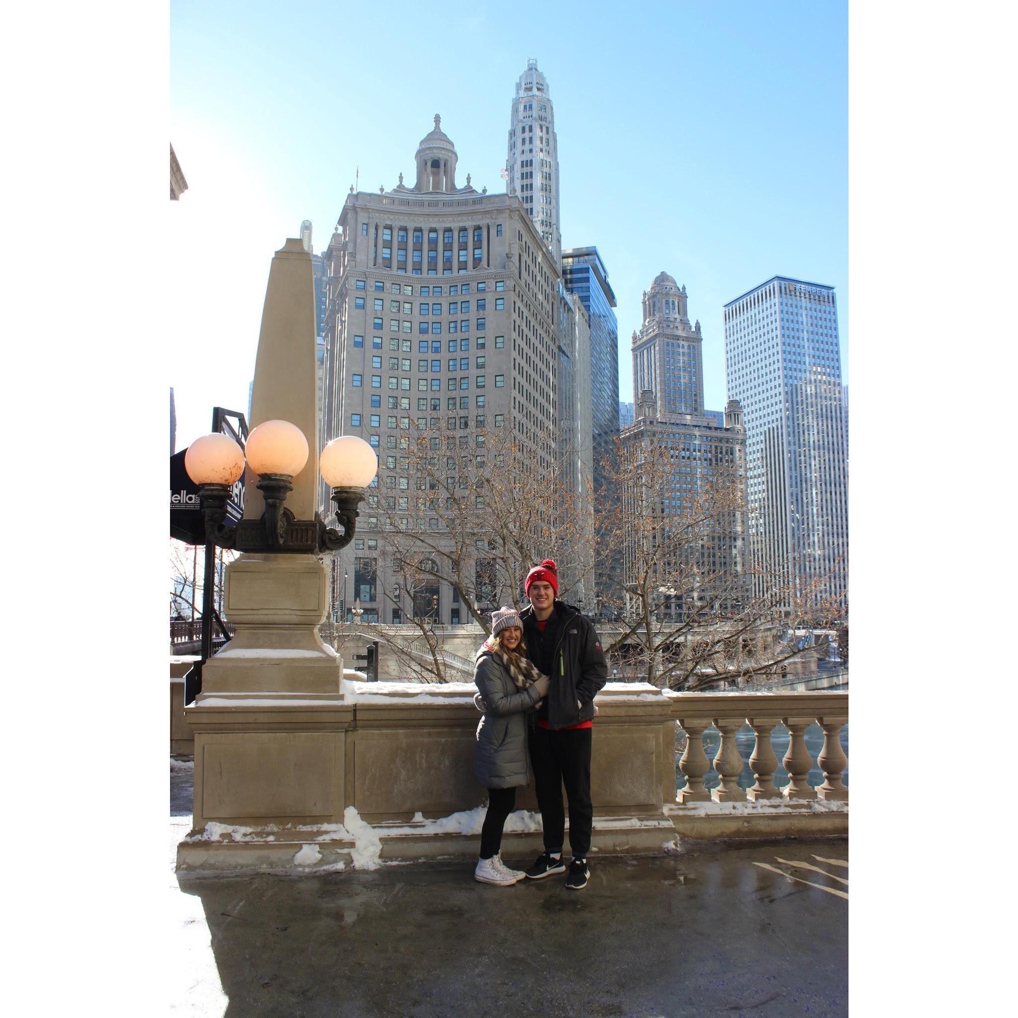 First trip together— Chicago!