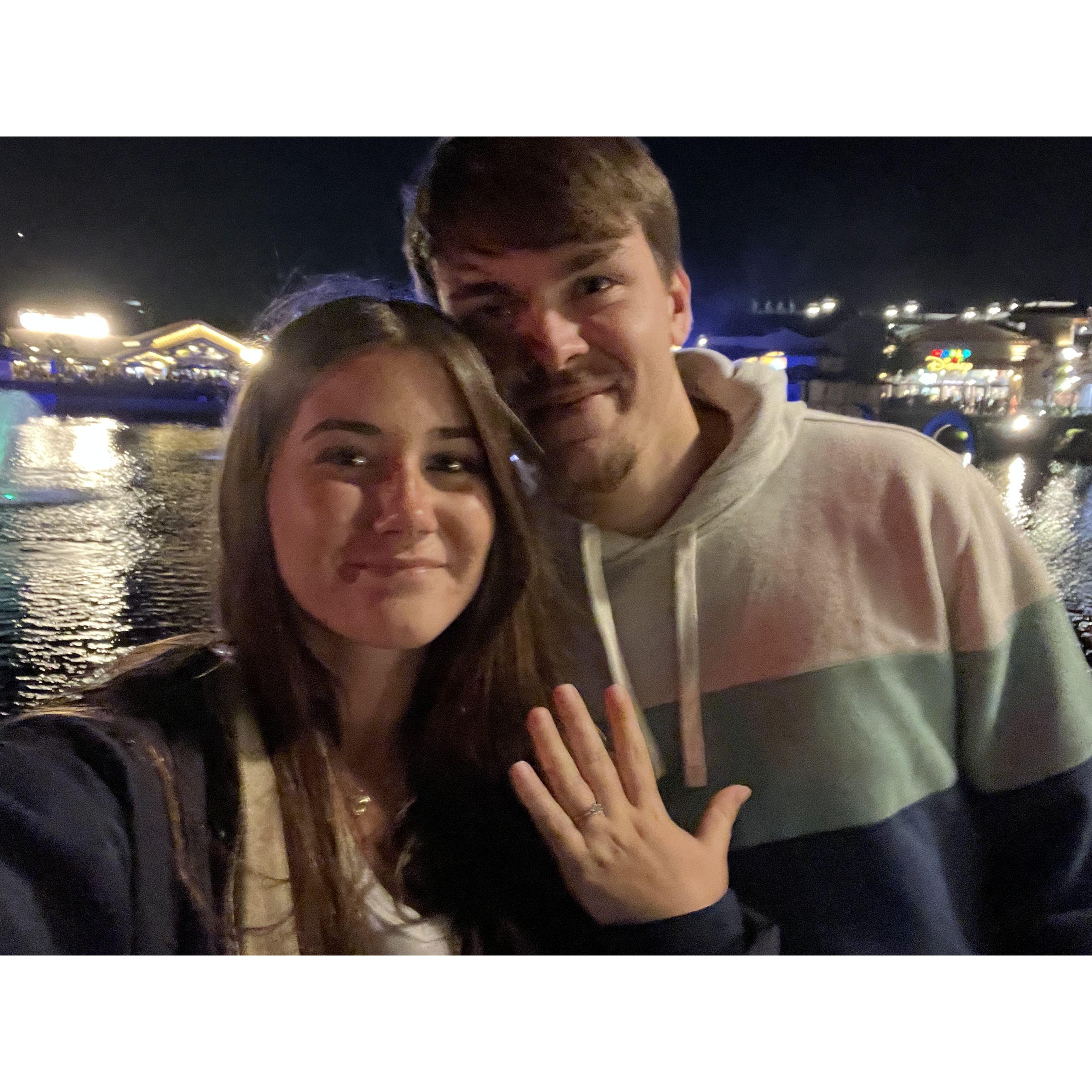 Sean proposed on March 9th, 2023. It was such a sweet moment we will remember forever.