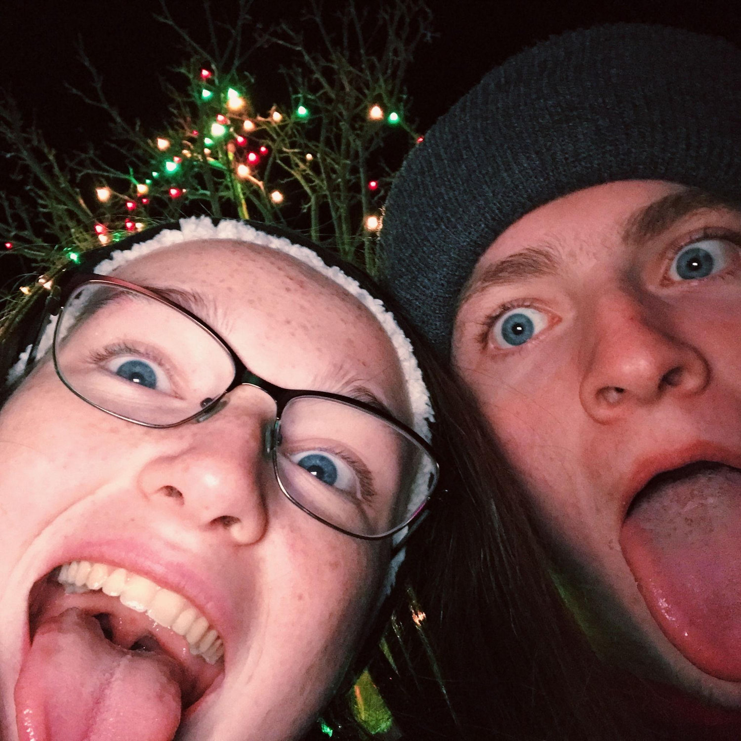 One of our many Zoolights experiences which became a tradition on Libby's birthday!