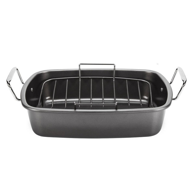 Cuisinart 16" Carbon Steel Roaster with Rack