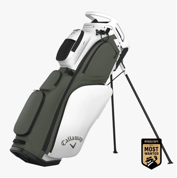 Fairway 14 Stand Golf Bag - White/Jungle Color
