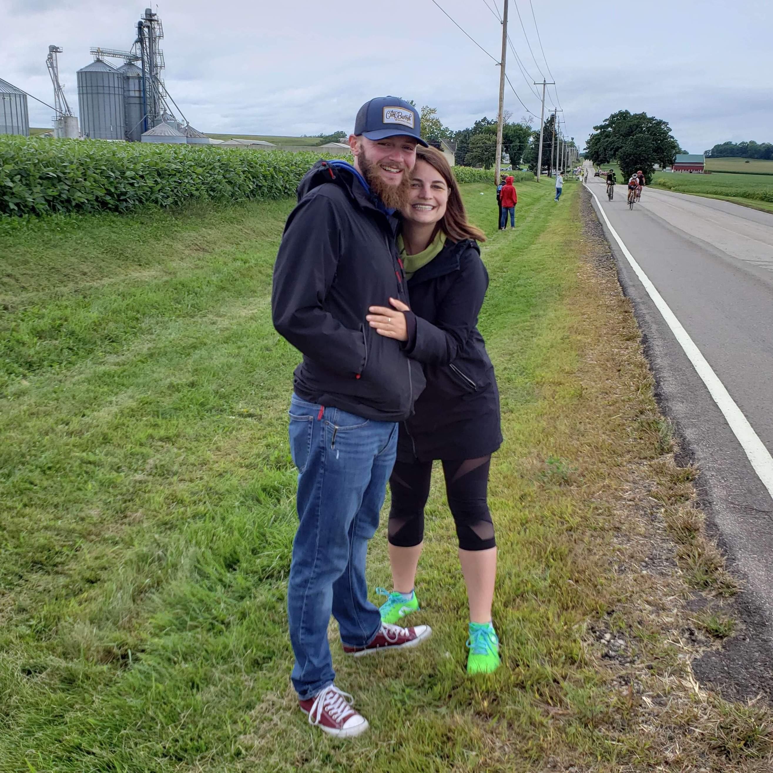 1st time cheering at the Ironman together