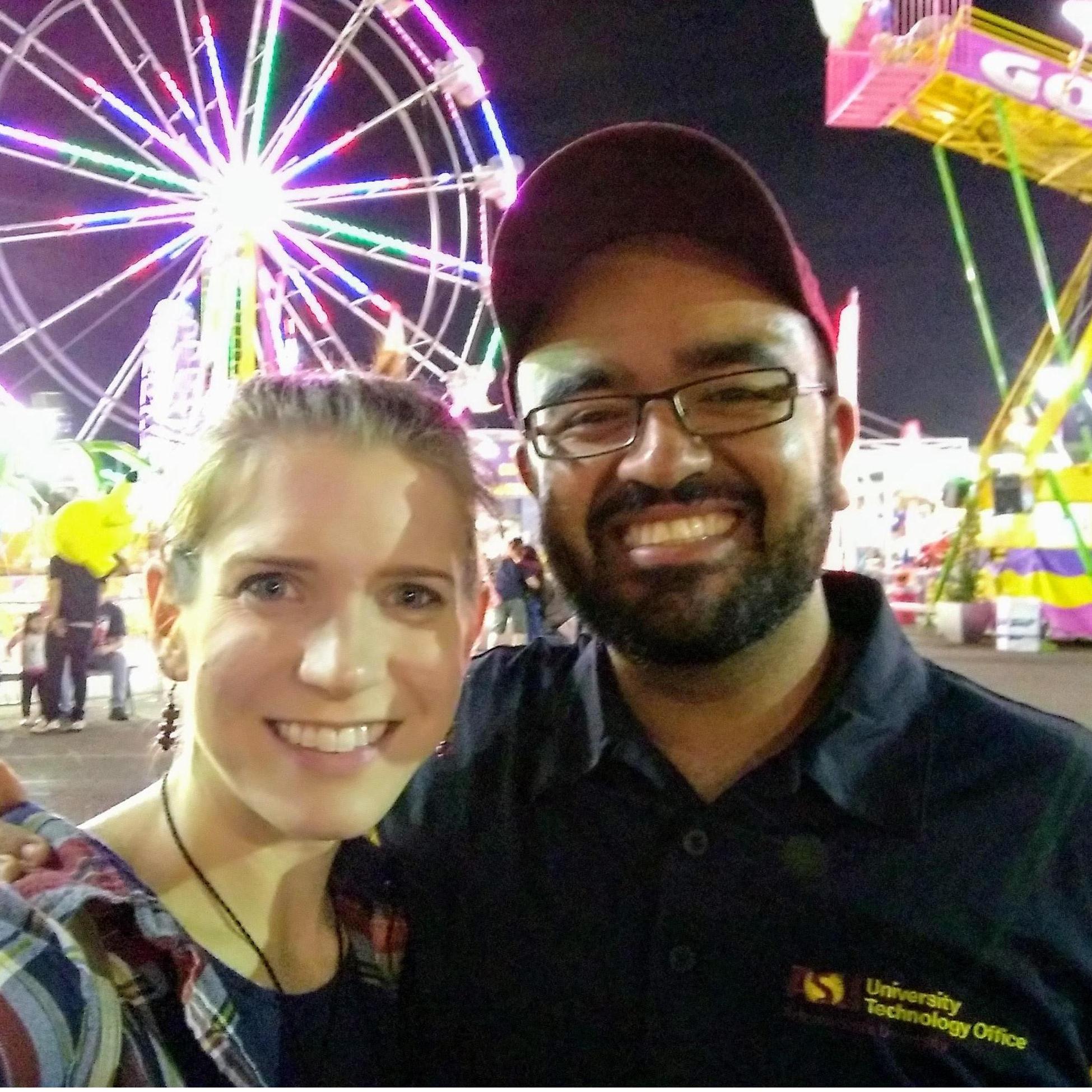 AZ State Fair: Mark takes Caris on her first ferris wheel ride!
Oct. 24, 2018