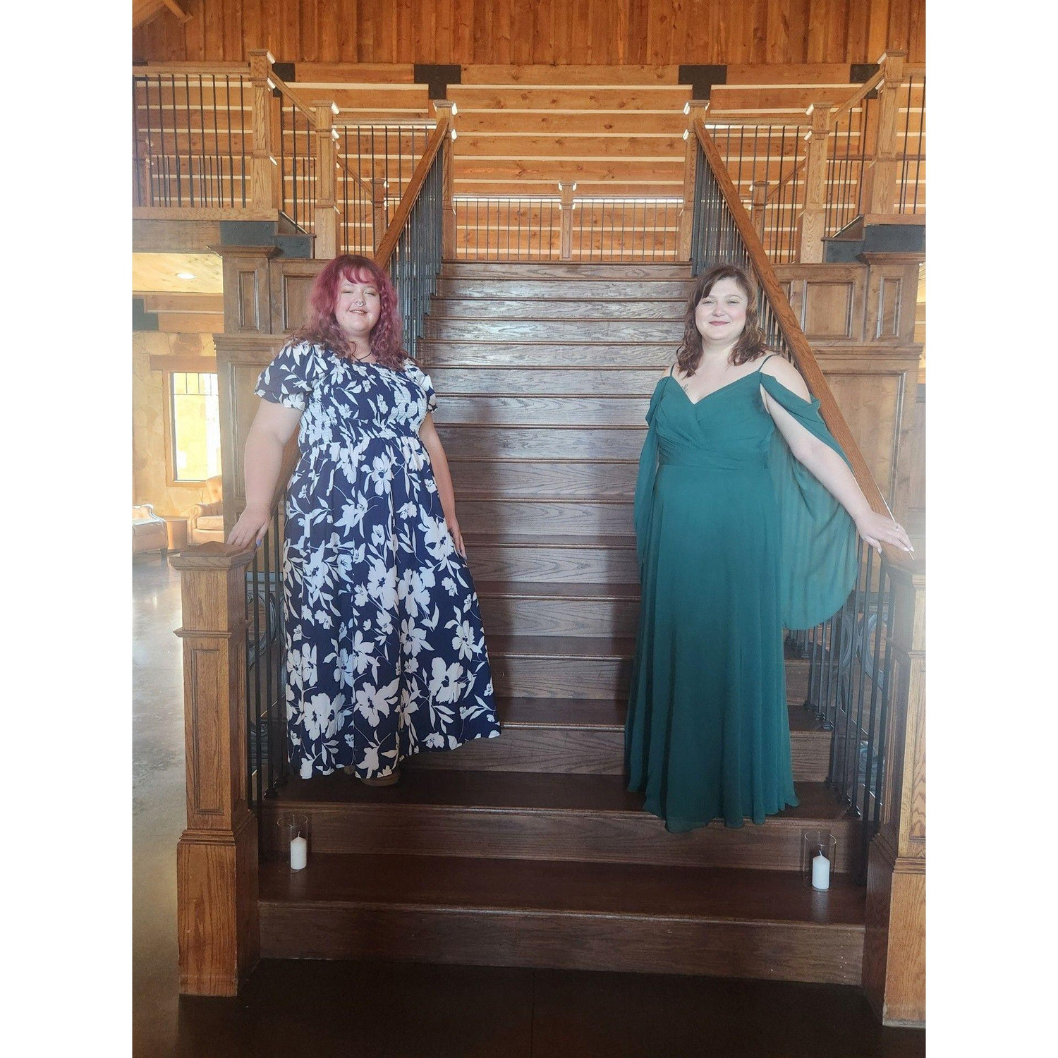 Me and Brooke at Ally & Carsons wedding