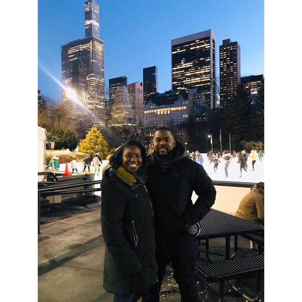 Ice Skating in New York City, NY