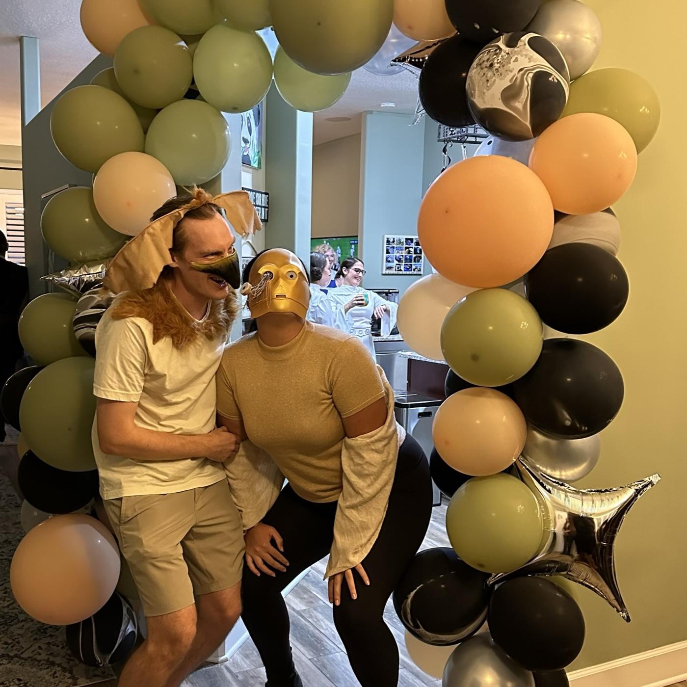 Salacious Crumb & C-3PO - Star Wars Halloween Party 2023