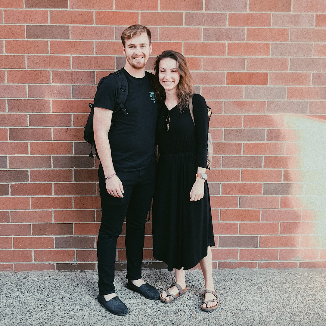Julia and Jacob's water baptism, 2019.