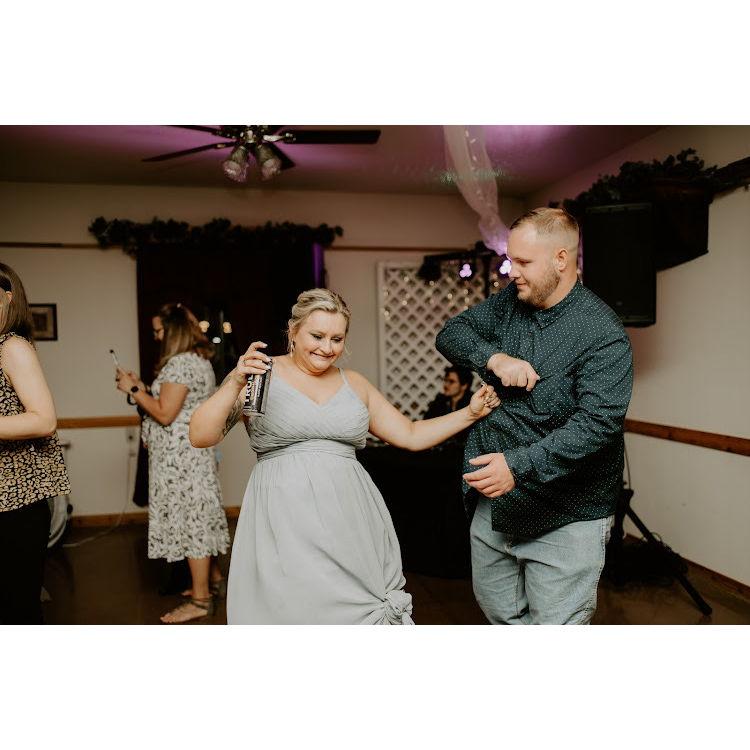 Dancing at the Burns wedding! November 2021