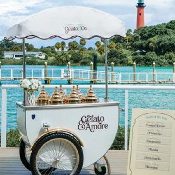 Gelato Cart for Pool Party