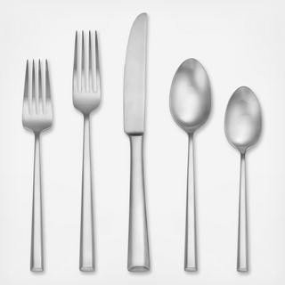 Satin Pearce 5-Piece Flatware Set, Service for 1