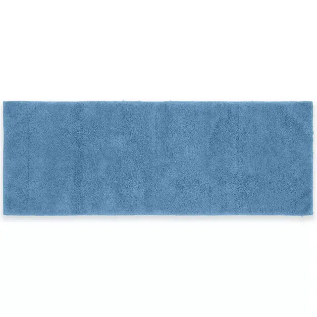 Queen Cotton 22-Inch x 60-Inch Bath Rug Runner in Sky Blue