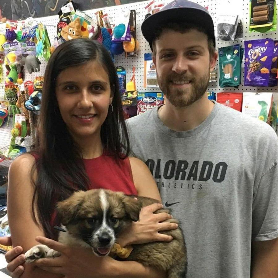 July 2019. Lily and Matt adopted Rosie!