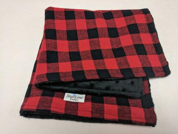 Buffalo Plaid Baby Lovey